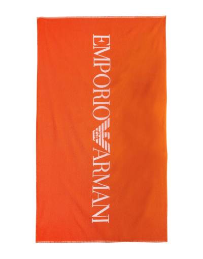 EMPORIO ARMANI Badetuch Unisex Orange von EMPORIO ARMANI