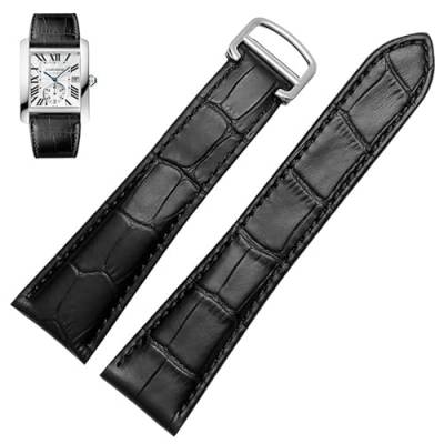 EPANO Uhrenarmband für Cartier Tank Calibre Serie, echtes Leder, mechanische Uhr für Damen und Herren, 20 mm, 22 mm, 23 mm, 25 mm, 18 mm, Achat von EPANO