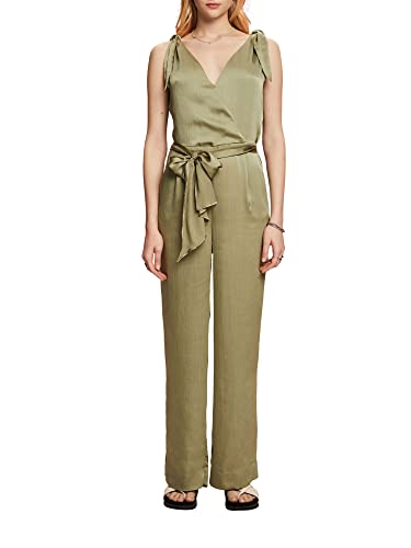 ESPRIT Damen 053EO1L306 Overalls, 345/LIGHT Khaki, 32 von ESPRIT