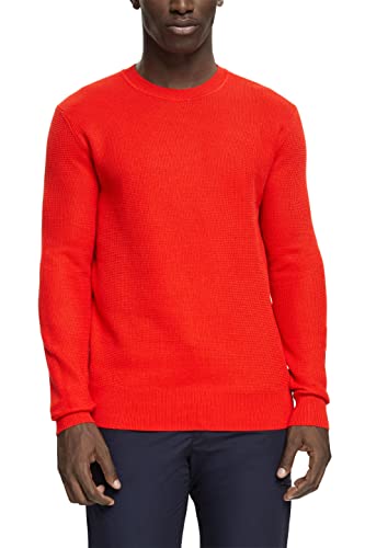 ESPRIT Herren 992EO2I302 Pullover, 630/RED, XS von ESPRIT