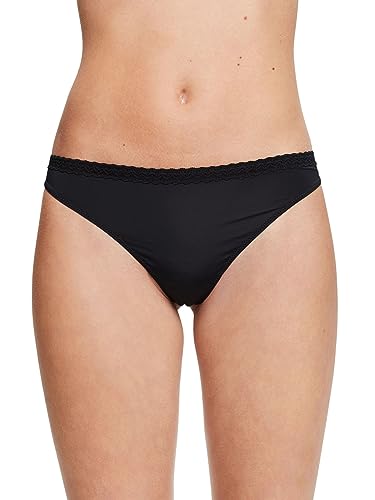 ESPRIT Hipster-String aus Mikrofaser mit Spitzenborte von ESPRIT