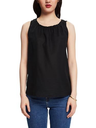 ESPRIT Ärmellose Smokbluse von ESPRIT