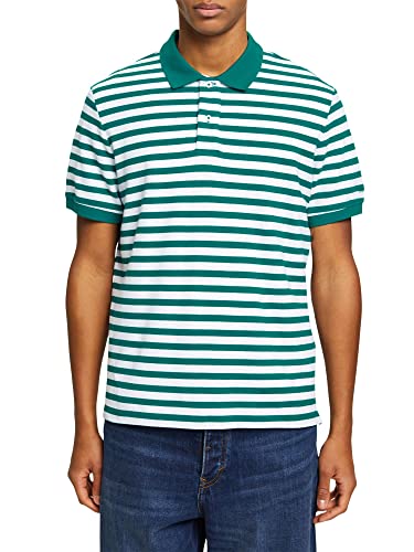 ESPRIT Herren 993EE2K302 Polohemd, 307/EMERALD Green 3, XL von ESPRIT