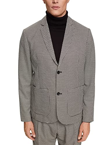 ESPRIT Herren 102EO2G317 Blazer, 005/BLACK 5, 54 von ESPRIT