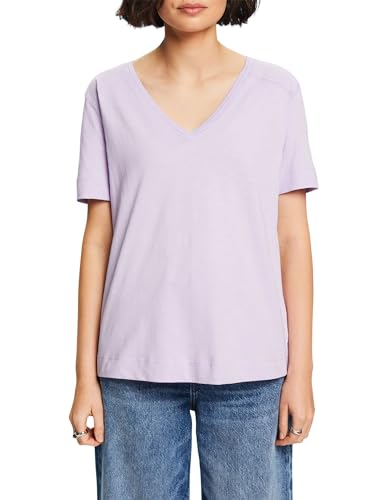 ESPRIT Jersey-T-Shirt mit V-Ausschnitt von ESPRIT