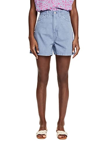 ESPRIT Damen Shorts 052ee1c304, Light Blue Lavender, 30W von ESPRIT