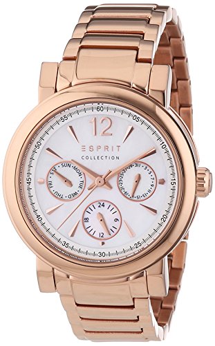 ESPRIT Damen-Armbanduhr Penia Analog Quarz Edelstahl beschichtet EL102032F05 von ESPRIT