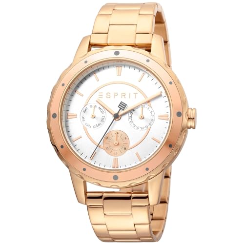 ESPRIT Damen Analog-Digital Automatic Uhr mit Armband S7208714 von ESPRIT