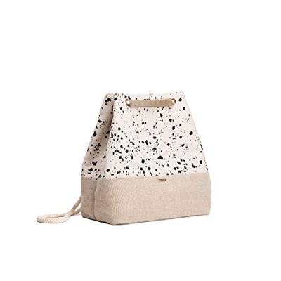 Eco Right Wandelbarer Canvas rucksacktasche damen elegant Schultertasche, Lässig rucksack, Umhängetasche, rucksack Mädchen, damen Anti Diebstahl Tasche für Alltag Büro von Eco Right