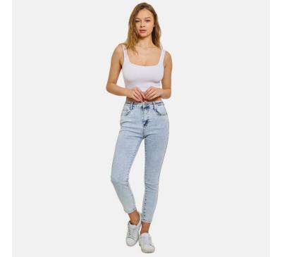 Elara Slim-fit-Jeans Elara Damen Push-up Jeans (1-tlg) von Elara