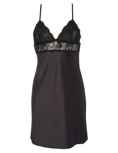 Emporio Armani Damen Emporio Armani Women's Baby Doll Eternal Lace Negligee, Schwarz, M EU von Emporio Armani