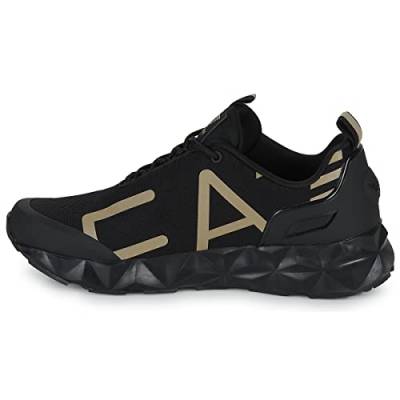 Emporio Armani EA7 Herren c2 Ultimate Sneaker Black - Gold 44 EU von Emporio Armani