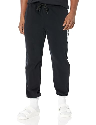 Emporio Armani Herren Emporio Armani Men's Trousers Brushed Terry Sweatpants, Schwarz, M EU von Emporio Armani