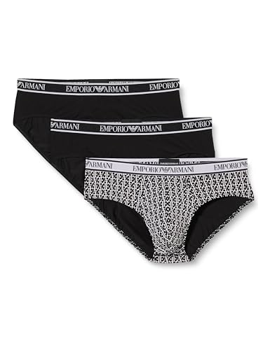 Emporio Armani Herren Stretch Cotton Core Logoband 3-Pack Boxer, MARIN/PR MARIN/MARIN, XL (3er Pack) von Emporio Armani