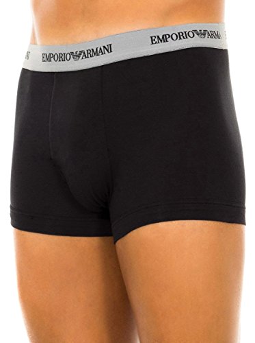 Emporio Armani Underwear Herren Retroshorts, Schwarz (Nero 00120), Small (Herstellergröße: S) (3er Pack) von Emporio Armani
