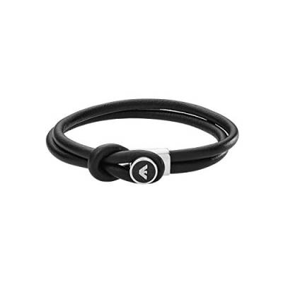 Emporio Armani Armband Für Männer, 18.50Cm Silber Edelstahlarmband, EGS2212040 von Emporio Armani