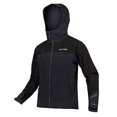 Endura MTB-Regenjacke MT500 Waterproof II Schwarz Gr. XL von Endura