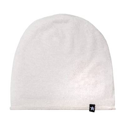 Esperando Lammwoll Beanie, Mütze Herren, Beanie Damen, Leichtes Beanie, Slouch Strickmütze, Weich und Warm (Weiß) von Esperando