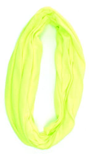 Evil Wear Unisex Loop Schals neon gelb von Evil Wear