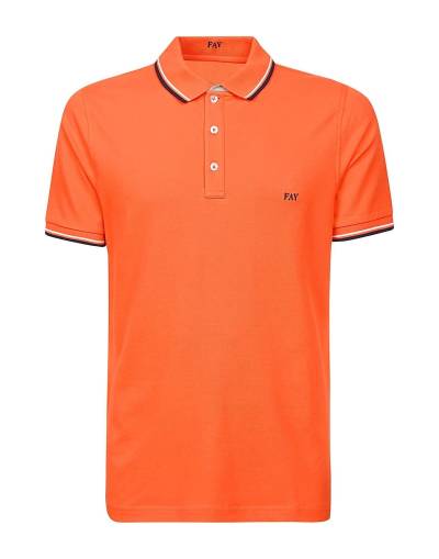 FAY Poloshirt Herren Orange von FAY