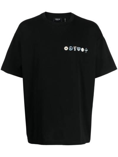 FIVE CM T-Shirt mit grafischem Print - Schwarz von FIVE CM