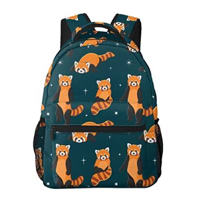 Kinderrucksäcke Cute Red Panda In Different Poses Kids Backpacks Large-Capacity School Bags 16 Inch Portable Laptop Bookbag Casual Backpack For 1th- 6th Grade Boys And Girls von FJAUOQ