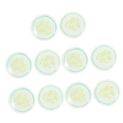 FOMIYES 10 Stk Augeneispads augenringe entfernen augenpads Augenkühlpads Sommer-Kühlpflaster Eis-Augenmaske Augenabdeckung zur Kühlung Gurke Augenklappe Geschenk Eisbeutel Patch PVC von FOMIYES