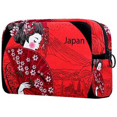 Kosmetiktasche Kulturbeutel Reisetasche Frau Japanisch von FURINKAZAN