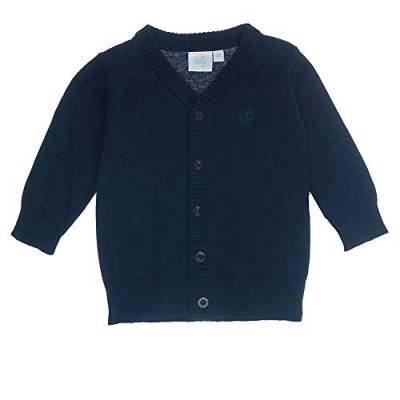 Feetje Baby-Jungen Strickjacke mit Knopfleiste - Klassische Strickjacke, Marine (010), 80 von Feetje