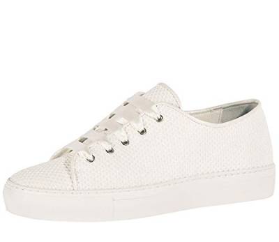 Fiarucci Brautschuhe Pammy - Damen Sneaker gepolstert, Glitzer Ivory/Creme, Mesh - Gr. 39 (UK 6) von Fiarucci