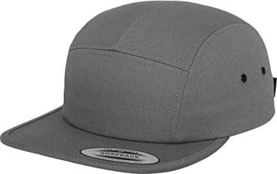 Flexfit Unisex Classic Jockey Cap, Darkgrey, Einheitsgröße EU von Flexfit