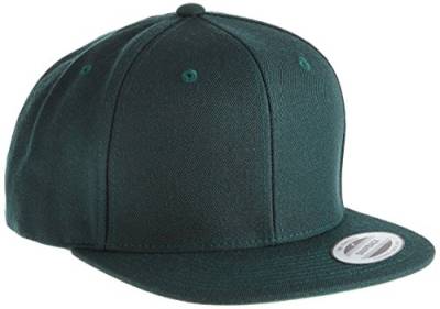 Yupoong Unisex Classic Snapback Cap Kappe, spruce, Einheitsgröße von Flexfit