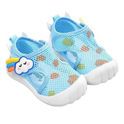 Frotox Baby Sandale FüR Weiche Sohle Atmungsaktive Air Mesh Laufschuhe FüR Kleinkinder Rutschfest 1–3 Jahre Jungen Und Unisex Schuhe von Frotox