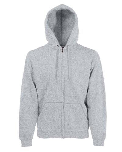 Fruit of the Loom Classic Hooded Sweat, Größe:M, Farbe:Graphit von Fruit of the Loom