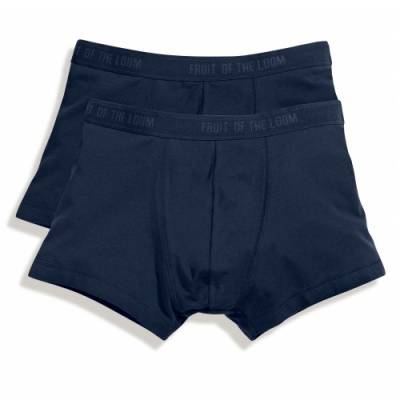 Fruit of the Loom Herren Shorty Boxershorts, 2er-Pack (Medium) (Dunkles Marineblau) von Fruit of the Loom