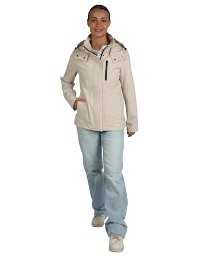 Fuchs Schmitt Damen Sommerjacke, abnehmbare Kapuze beige - 40 von Fuchs Schmitt