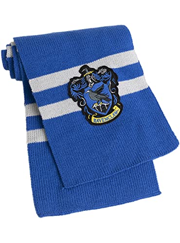 Funidelia | Harry Potter Ravenclaw Schal 100% OFFIZIELLE für Herren und Damen Hogwarts, Zauberer, Film und Serien, Zubehör für Kostüm - Lustige Kostüme für deine Partys von Funidelia