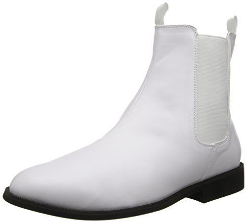 Funtasma Trooper-12 Herren Klassische Stiefel, Weiß (White), 44 EU von Pleaser