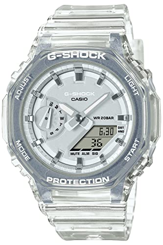 CASIO GMA-S2100SK-7AJF [G-Shock"GA-2000" kleineres und dünneres Modell Metallic Skelett Concept] Uhr Versand aus Japan August 2022 Modell, Weiß von G-SHOCK