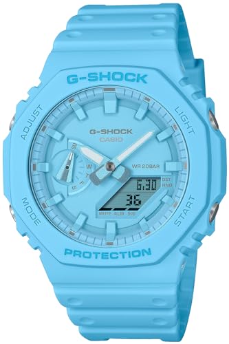 Casio G-Shock GA-2100-2A2JF [G-Shock Tone-ON-Tone Series], Blau, Modern von G-SHOCK