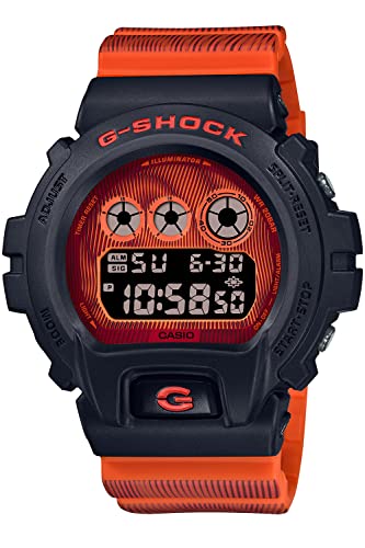 Casio ] G-Shock Watch Time Distortion Series DW-6900TD-4JF Herren Mehrfarbig Herrenuhr Versand aus Japan November 2022 Modell, Schwarz von G-SHOCK