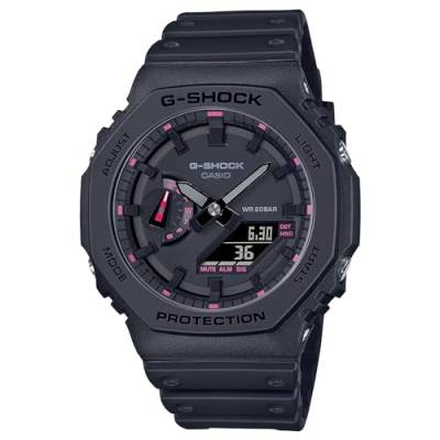 G-Shock Casio GA2100P-1A Herren-Armbanduhr, Brustkrebs-Foundation, Schwarz, Schwarz, Sport von G-SHOCK