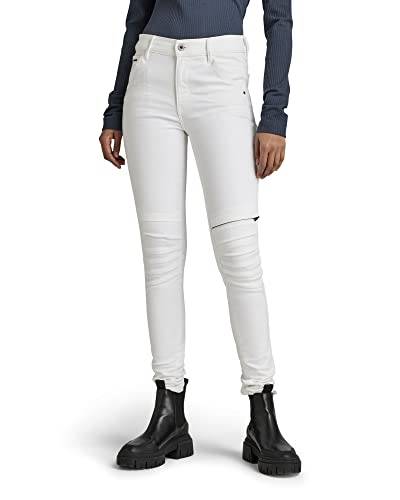 G-STAR RAW Damen 1914 3D Skinny Jeans, Weiß (white D20111-C267-110), 25W / 30L von G-STAR RAW