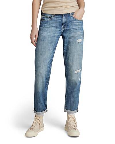 G-STAR RAW Damen Kate Boyfriend Jeans, Blau (faded ripped waterfront D15264-D301-D894), 25W / 30L von G-STAR RAW