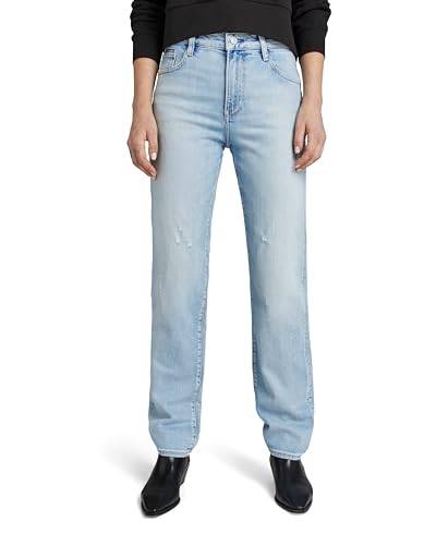 G-STAR RAW Damen Viktoria High Straight Jeans, Blau (sun faded mirage blue D23959-D503-G316), 30W / 34L von G-STAR RAW