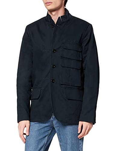 G-STAR RAW Herren Stacked Pocket Blazer Constructed, Blau (salute D20945-C900-C742), M von G-STAR RAW