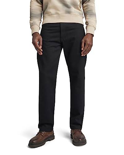 G-STAR RAW Herren Type 49 Relaxed Straight Jeans, Schwarz (pitch black D20960-D291-A810), 36W / 36L von G-STAR RAW