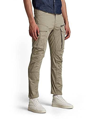 G-STAR RAW Herren Rovic Zip 3D Regular Tapered Hose, Beige (dune D02190-5126-239), 32W / 34L von G-STAR RAW