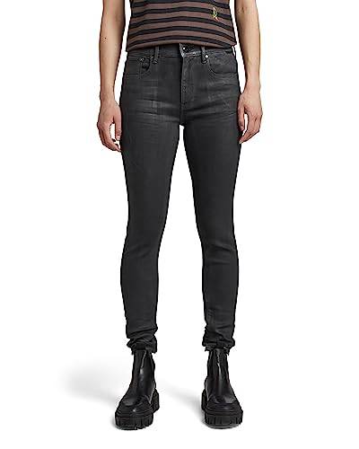 G-STAR RAW Damen 3301 High Skinny Jeans, Grau (magma cobler D05175-B964-D360), 28W / 34L von G-STAR RAW