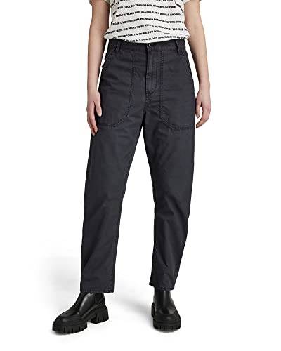 G-STAR RAW Damen 3D Fatigue Boyfriend Hose, Schwarz (caviar vintage gd D22477-9740-D402), 31 von G-STAR RAW